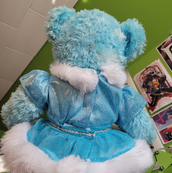 Gem of a Friend Sapphire Sparkle Build-a-Bear - with outfit - Picture 2 of 2